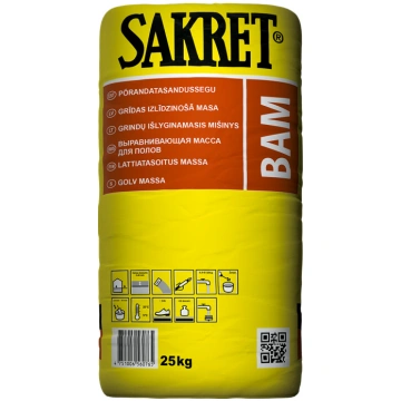 Maisījums Sakret BAM, izlīdzinošs, 25 kg
