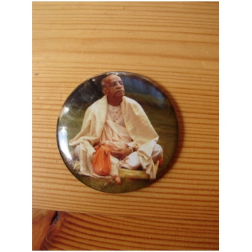 Piespraude ar Šrīlu Prabhupādu (4cm)