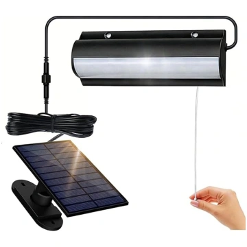 Saules enerģijas lampa iekštelpām un āra apgaismoj