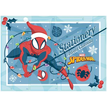 SPIDERMAN STATIONERY ADVENT CALENDAR 2025 52235SR2