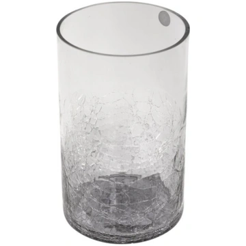 Vāze Crackle 20cm jūras krāsa Nav norādīts