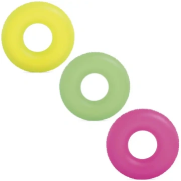 INTEX Neon peldriņķis 91 cm - rozā