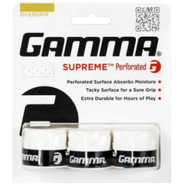 Tenisa overgrips GAMMA Supreme Perforated 3 gab