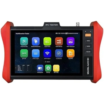Glasfasertester, Tester 8-Zoll-Monitor 4K H.265 IP