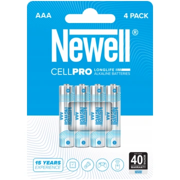 Battery, NEWELL, NEWELL CellPro LR03 AAA Alkaline 