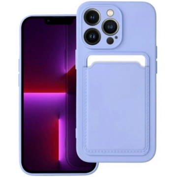 Vāciņš Forcell CARD - iPhone 14 PRO (6.1) violets