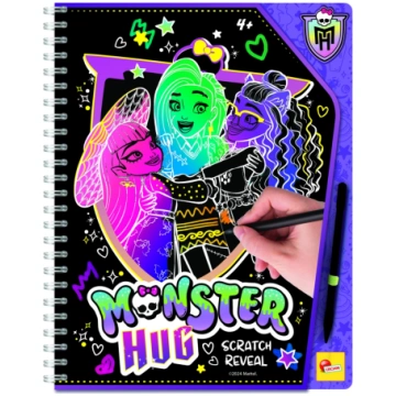 LISCIANI Monster High skrāpējama grāmata Monster h