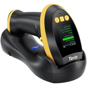 Tera bezvadu 2D svītrkodu skeneris: ar digitālo ie