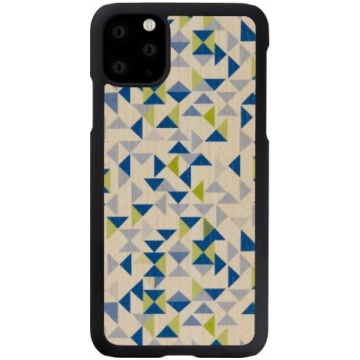 MAN&WOOD SmartPhone case iPhone 11 Pro Max blue tr