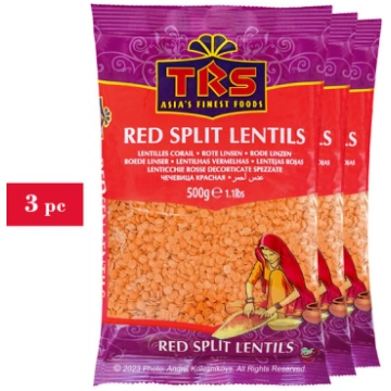Sarkanās lēcas šķeltas, TRS, 3x500g