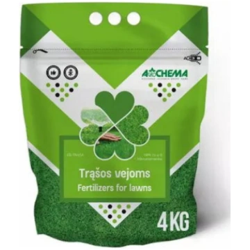Granulēts zālāja mēslojums AGROCHEMA 4 kg