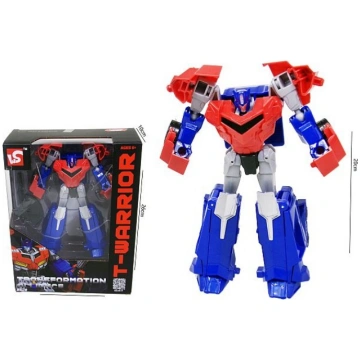 HIPO robots / transformeris - 50516 - red / blue -