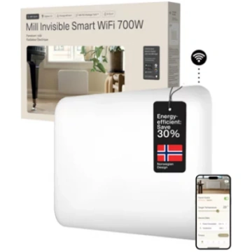 Mill Invisible Smart WiFi Heater | PA700WIFI4 | Pa