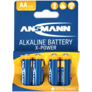 Baterijas X-Power AA 1.5V, Ansmann