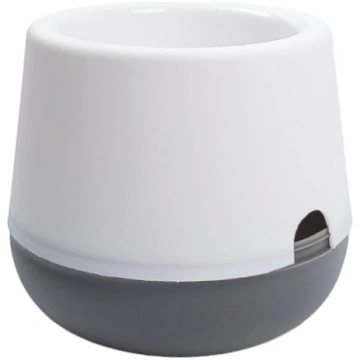 Self-watering Flowerpot - 14.5cm - White - With Ir