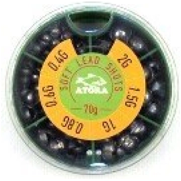 Svinu komplekts Atora Split Shots 70gr