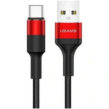 USAMS Braided Cable | Kabel pleciony U5 2A USB-C c