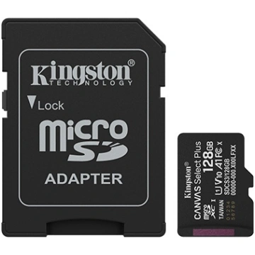 Kingston Canvas Select Plus | 128 GB | microSD | F