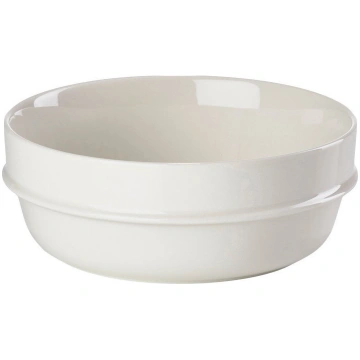 Krēmkrāsas porcelāna zupas bļodiņa 600 ml Eau – Zo