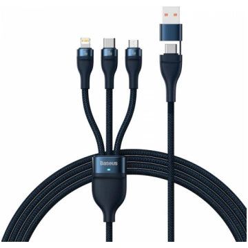 3in1 USB cable Baseus Flash Series 2, USB-C + micr