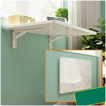 Heavy Duty Folding Wall Shelf Workbench with Brack