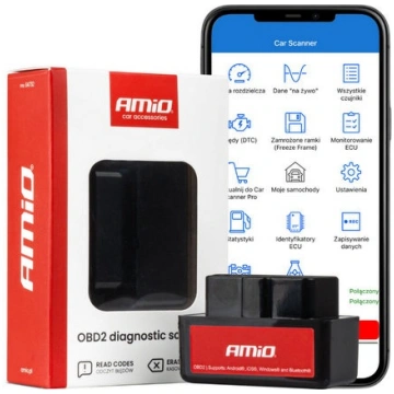 OBD2 diagnostikas skeneris AMIO-04732 skaneris