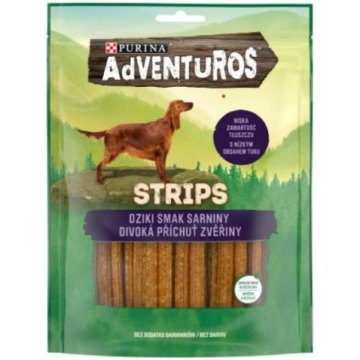 ADVENTUROS STRIPS gardums suņiem (briedis) 90g PUR