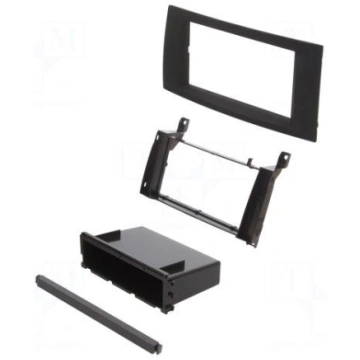 Radio frame | Mercedes | 2 DIN | black ACV 291190-