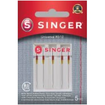 Singer Universal Needle 80 / 12 5PK for Woven Fabr