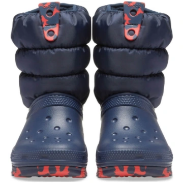 Crocs™ Classic Neo Puff Navy bērnu zābaki