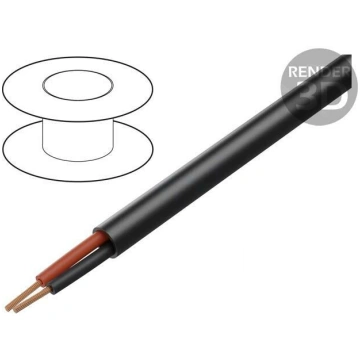 Wire: loudspeaker cable; BiTsound®; 2x4mm2; strand