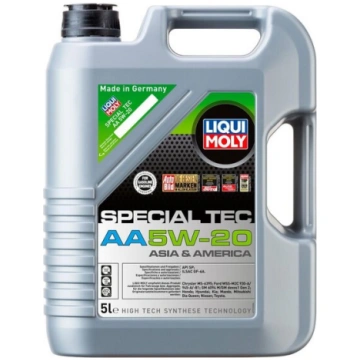 Liqui Moly sintētiska motoreļļa Special Tec AA 5W-