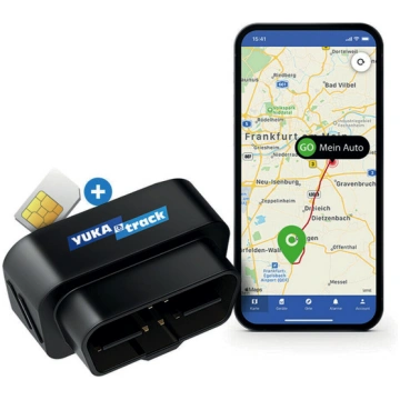 YUKAtrack 2G GPS tracking system with OBD2 interfa