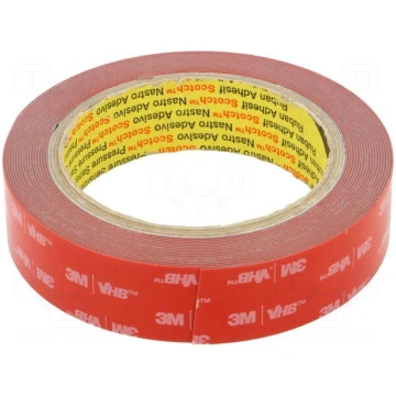Tape: fixing | W: 25mm | L: 5.5m | Thk: 0.6mm | do