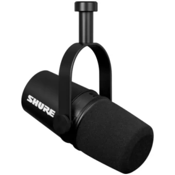 Shure MV7-X melnās studijas mikrofons MISSUHMIK001