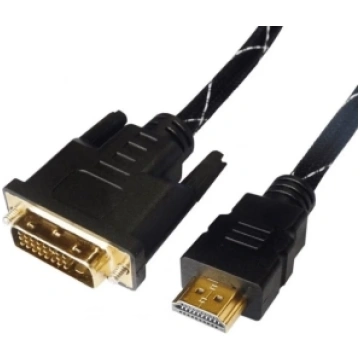 Kabelis Brackton HDMI - DVI 4K 1m