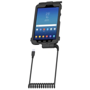 UNPKD RAM TOUGH-CASE WITH COILED CABLE USB TYPE C 