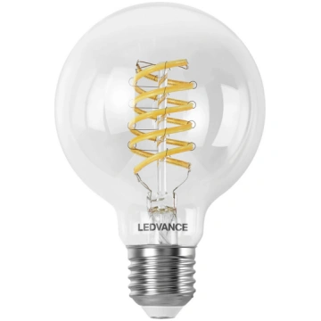 LEDVANCE SMART WiFi E27 8W LED G80 caurspīdīgs 827