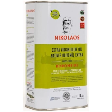 Olīveļļa 1 litrs no Krētas „Nikolas“ – Extra Virgi
