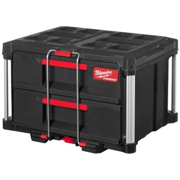 PACKOUT instrumentu kaste ar 3 atvilknēm Milwaukee
