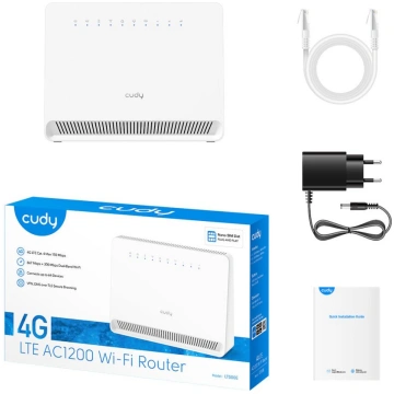 Rūteris Cudy LT500ELinkCell AC1200 4G LTE Cat4 Rou