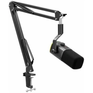 Darbvirsmas mikrofons Maono PD100XS, melna krās