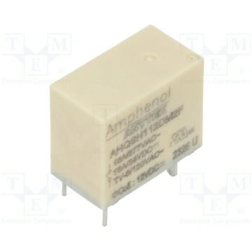Relay: electromagnetic; SPST-NO; Ucoil: 12VDC; 16A