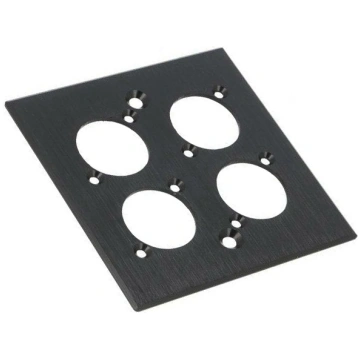 Mounting adapter; quadruple; countersunk screw hol