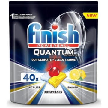 Trauku mazgājamās mašīnas kapsulas Finish Quantum 