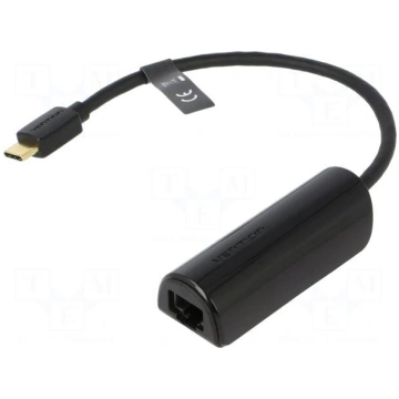 USB to Ethernet adapter | RJ45 socket,USB C plug |