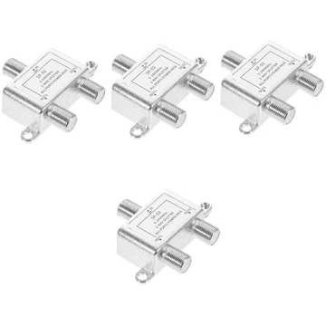 Uonlytech Pack of 4 Power Splitter koaksiālais sad