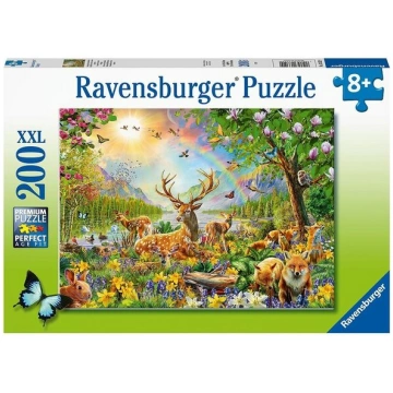puzle ravensburger 200gab briedis