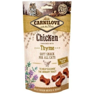 Carnilove Snack Chicken Thyme 50g Kaķiem