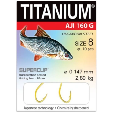 Āķi Robinson Titanium AJI 160G 15428
